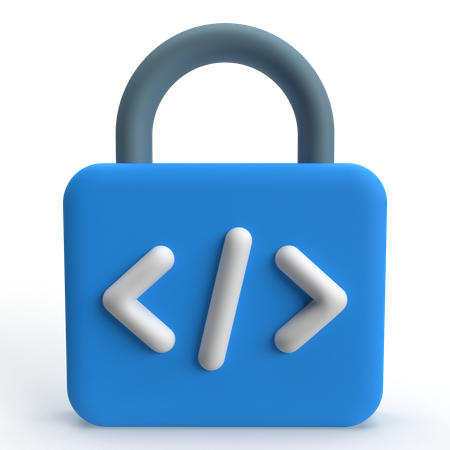 Encrypted  3D Icon