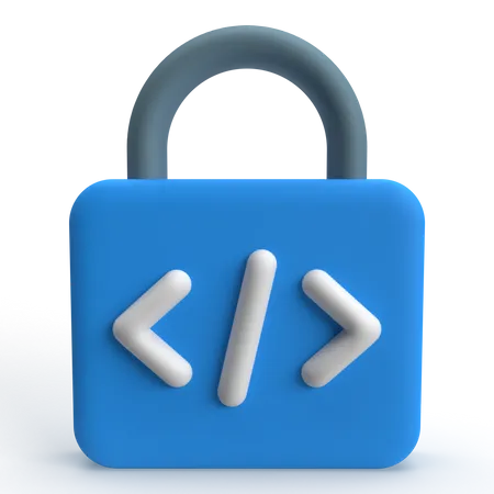 Encrypted  3D Icon