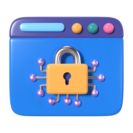 Encryption  3D Icon