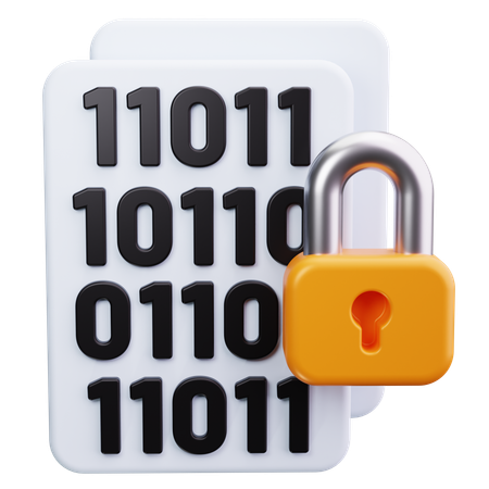 Encryption  3D Icon