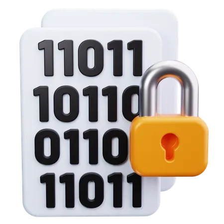 Encryption  3D Icon