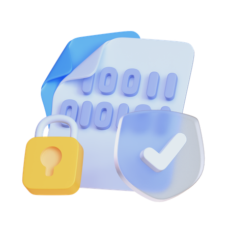 Encryption  3D Icon