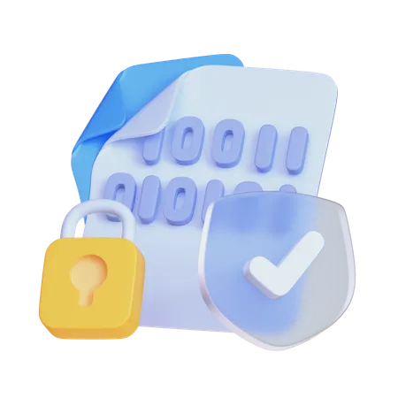 Encryption  3D Icon