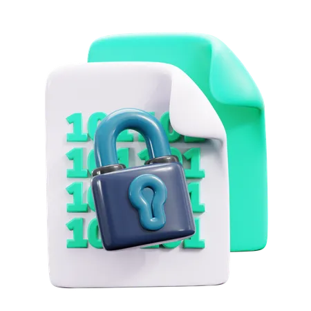 Encryption  3D Icon