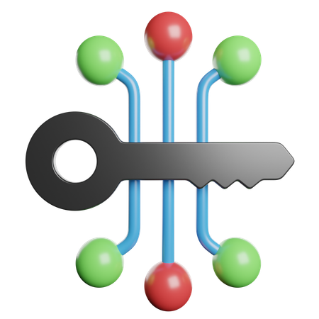 Encryption  3D Icon