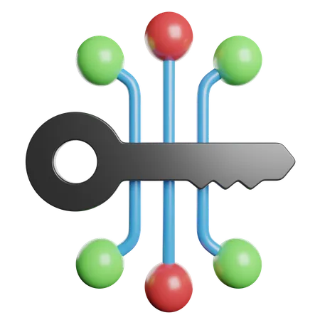 Encryption  3D Icon