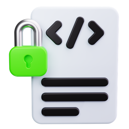 Encryption  3D Icon