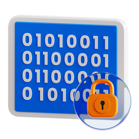 Encryption  3D Icon