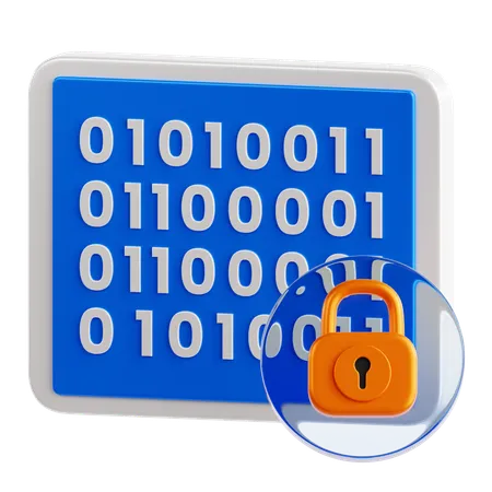 Encryption  3D Icon