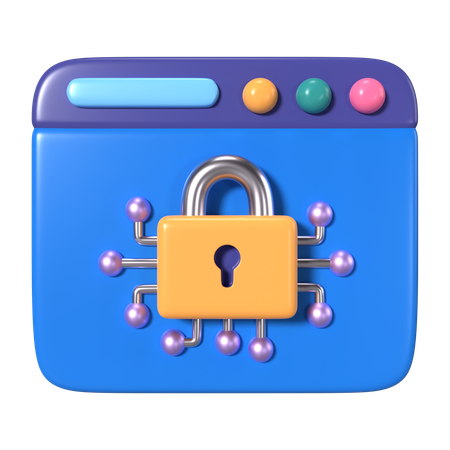 Encryption  3D Icon