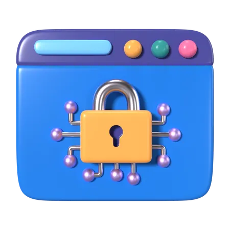 Encryption  3D Icon