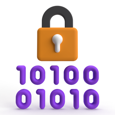 Encryption  3D Icon
