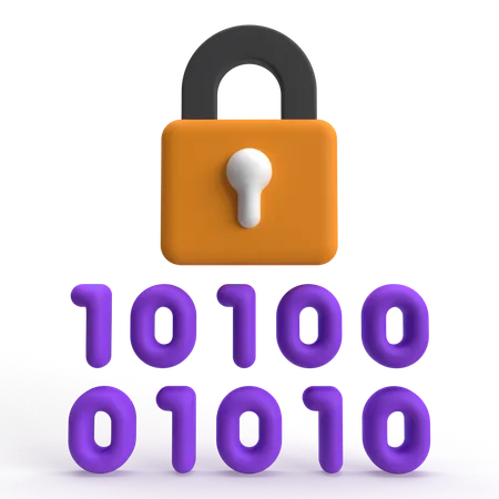 Encryption  3D Icon