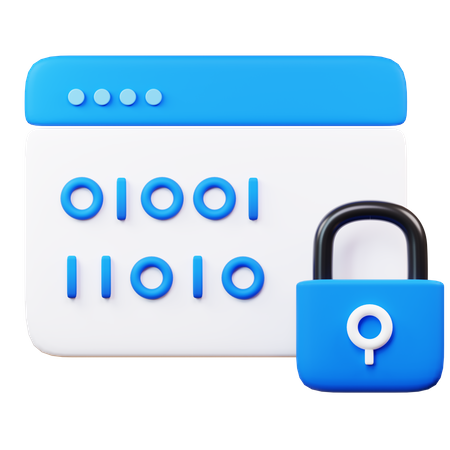 Encryption  3D Icon