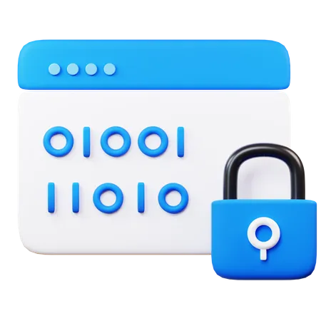 Encryption  3D Icon