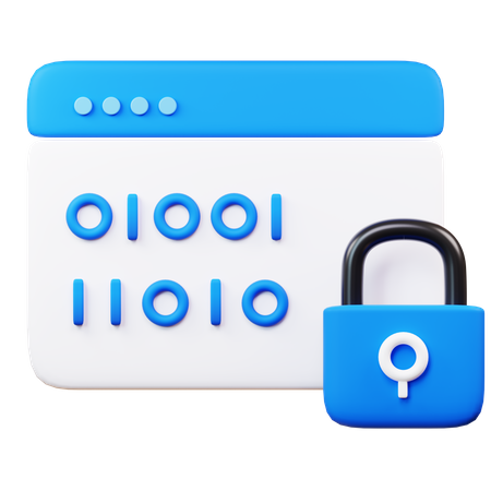 Encryption  3D Icon