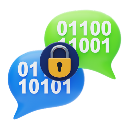 Encryption  3D Icon