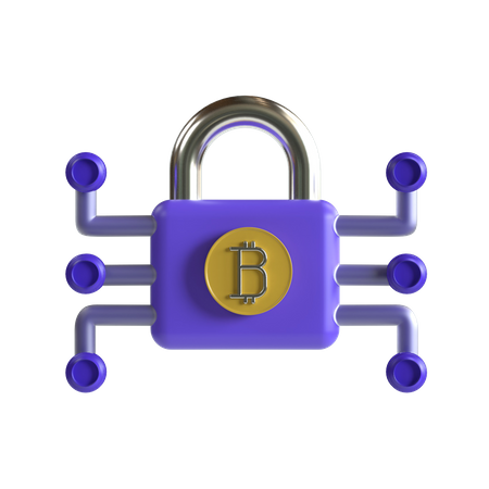 Encryption  3D Illustration