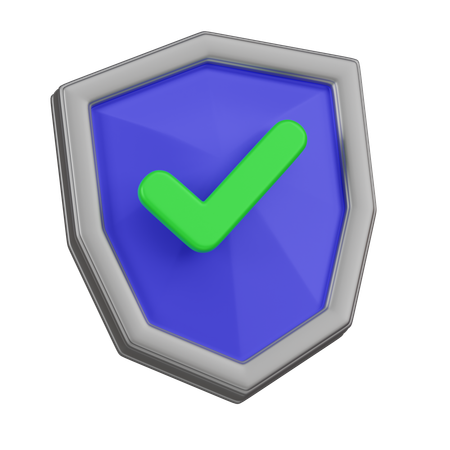 Encryption Shield  3D Icon