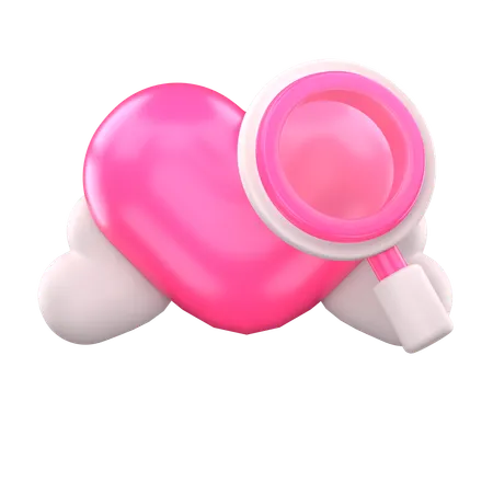 Encontrar el amor  3D Icon