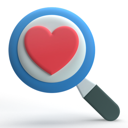 Encontrar el amor  3D Icon