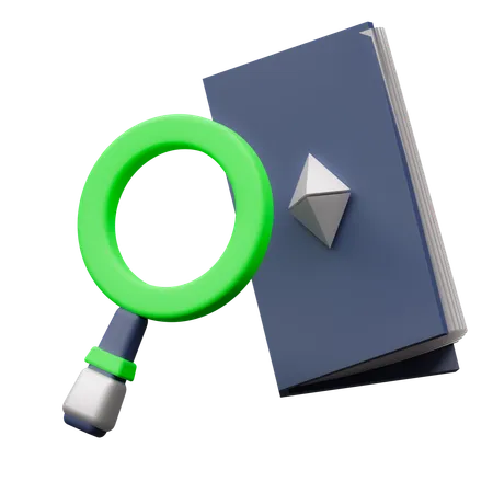 Encontrar ethereum  3D Icon