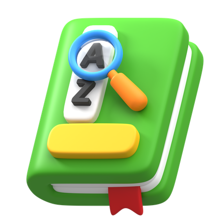 Encyclopedia Book  3D Icon