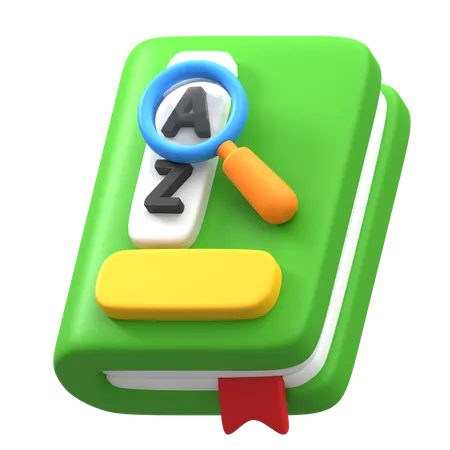 Encyclopedia Book  3D Icon