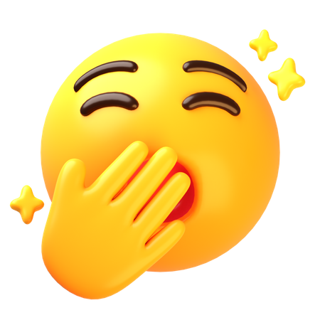 Emoji endormi  3D Icon