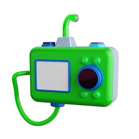 Endoscope Camera  3D Icon