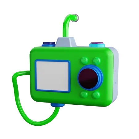 Endoscope Camera  3D Icon