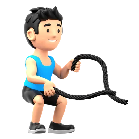 Endurance Training  3D Icon