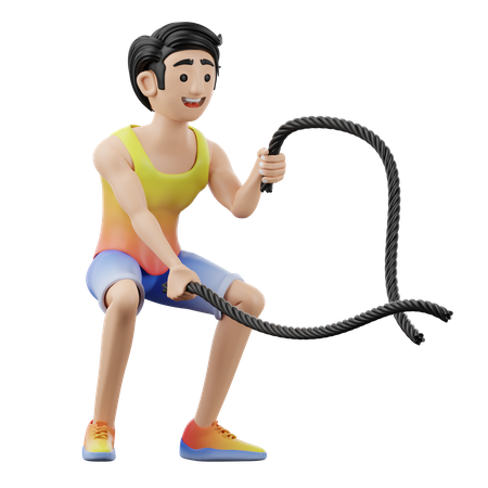 Endurance Training  3D Icon