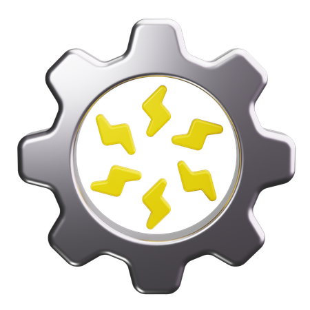 Energía  3D Icon