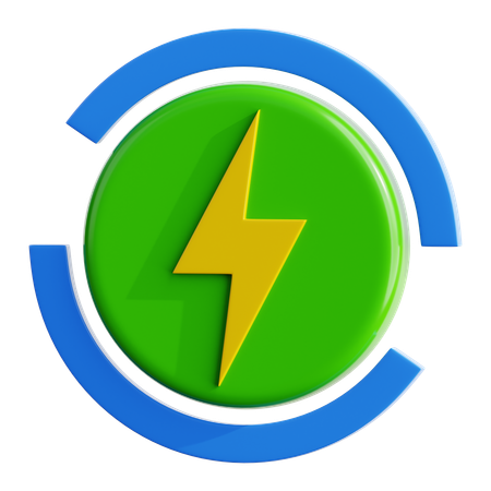 Energia  3D Icon