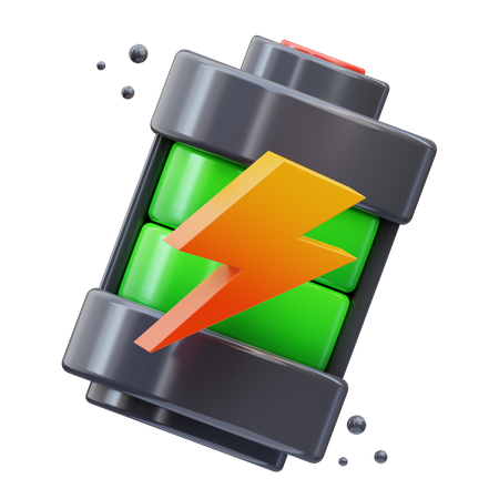 Energia da bateria  3D Icon