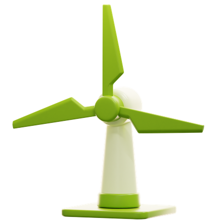 Energia eólica  3D Icon