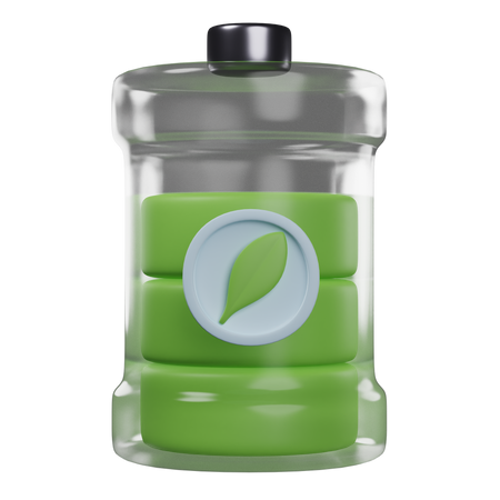 Energía verde  3D Icon