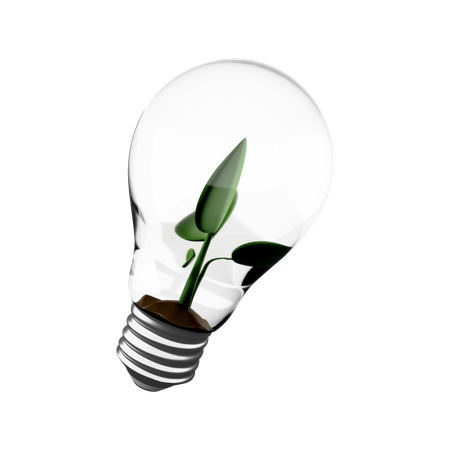 Energia verde  3D Icon