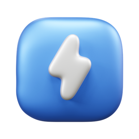 Énergie  3D Icon