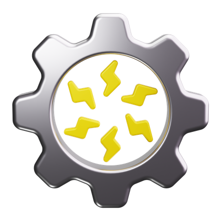 Énergie  3D Icon