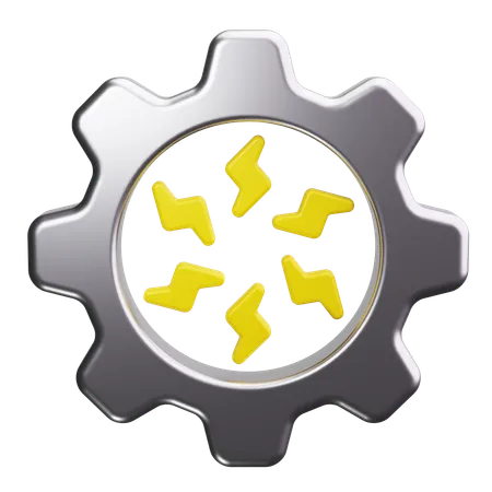 Énergie  3D Icon