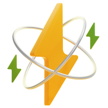 Énergie  3D Icon