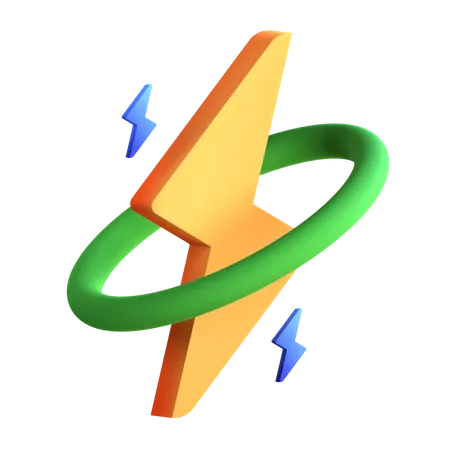 Énergie  3D Icon
