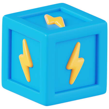Energiebox  3D Icon