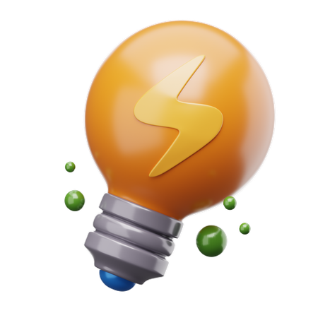 Énergie électrique  3D Icon