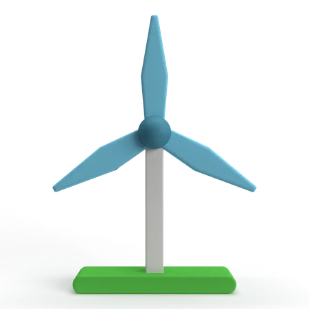 L'énergie éolienne  3D Icon