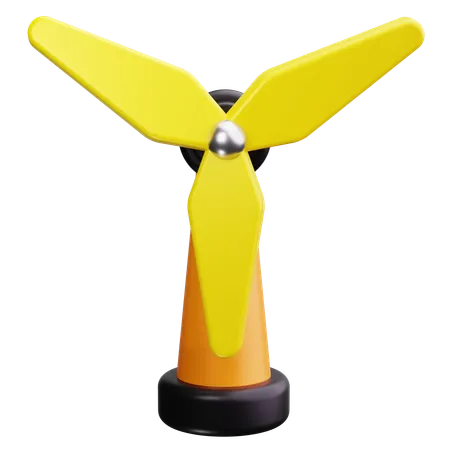 Énergie éolienne  3D Icon