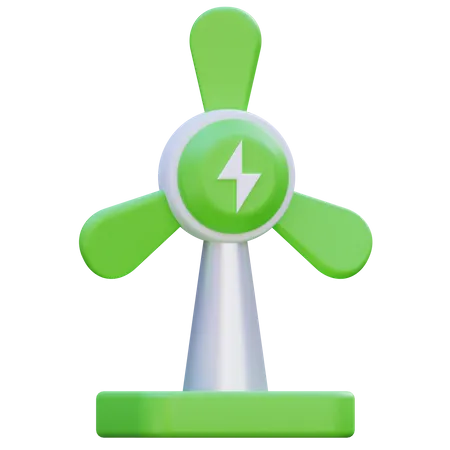 L'énergie éolienne  3D Icon