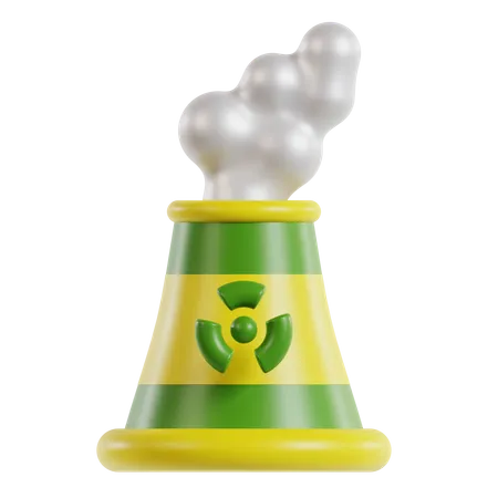 Énergie nucléaire  3D Icon